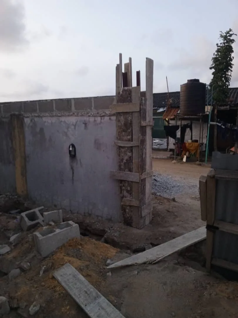 Earlier structural and rough-finish context. View 01.